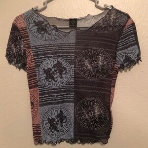 urban outfitters Astrological Patterned Women's Top